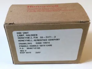Gulfstream Honeywell Halogen Wing Position Lamp PN 55-2471-3 Unused w/Receipt
